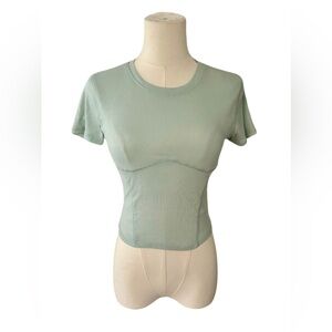 Destined | Mint Green Crop Top | Sz L